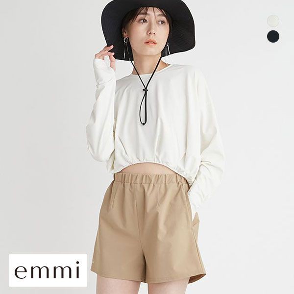 30％OFF【送料無料】 エミ emmi 【emmi atelier】ecoパンツセットラッシュガード