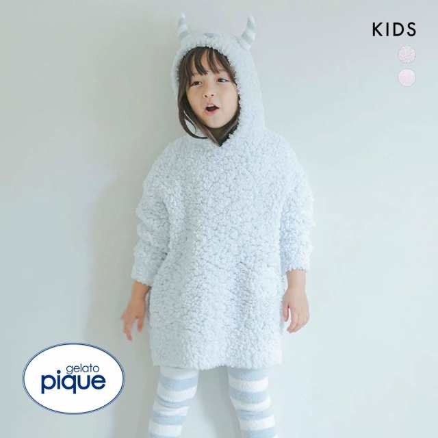 【送料無料】 ジェラートピケ キッズアンドベイビー gelato pique Kids&Baby 【PIQUE MONSTER】【KIDS】フーディ ジェラピケ パジャマ ル