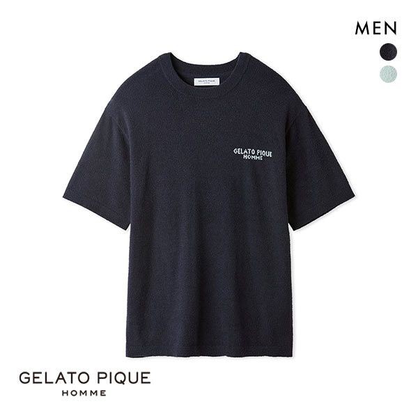 【送料無料】 ジェラートピケ オム GELATO PIQUE メンズ 【HOMME】ウォッシャブルスムーズィープルオーバー ジェラピケ ルームウェア パ