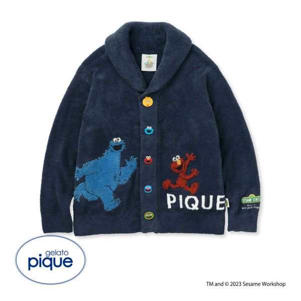 ルームウェア 送料無料 ジェラートピケ gelato pique SESAME STREET UNISEX ジャガードショールカーディガン ジェラピケ  パジの通販はau PAY マーケット SHIROHATO(白鳩)｜プレミアムマーク掲載商品送料無料 au PAY マーケット－通販サイト