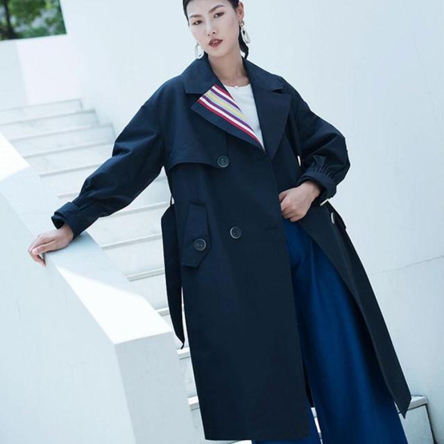 トレンチコート レディースコート　チェスターコート　女性　スプリングコート　トレンチコートフード付きおしゃれ秋冬　ジャケット　アウター　通勤