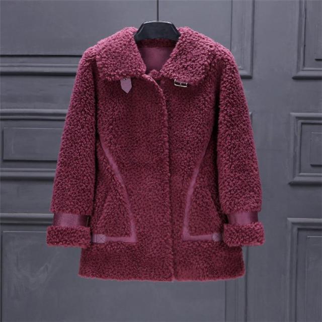 秋冬 レディース ファーコート 毛皮コート  おしゃれ  レディースコート 本物のファー  アウター ジャケット　暖かい OL　通勤　レディースアウター