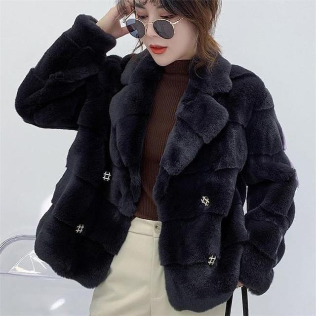 秋冬 レディース ファーコート 毛皮コート  トレンド  レディースコート フェイクファー アウター ジャケット　暖かい OL　通勤　レディースアウター