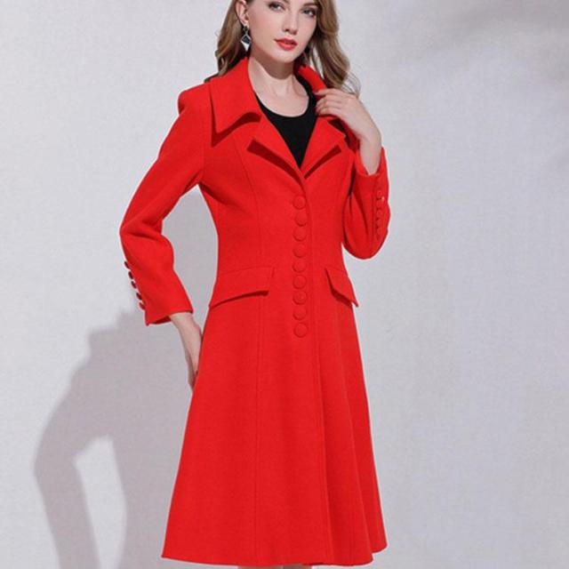 チェスターコート  レディースコート　秋冬　ラシャコート　ロングコート　女性　ジャケット　アウター　コート　通勤　カジュアル　20代 30代 40代