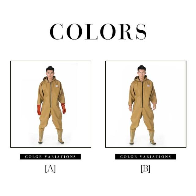 ウェーダー チェストハイウェーダー オールインワン 一体型 水陸両用スーツ 釣り用スーツ　渓流釣り　防水透湿　アウトドア　清掃　農作業　水産　漁師 ポイント10倍！ウェーダー オールインワン 一体型 厚手 水陸両用