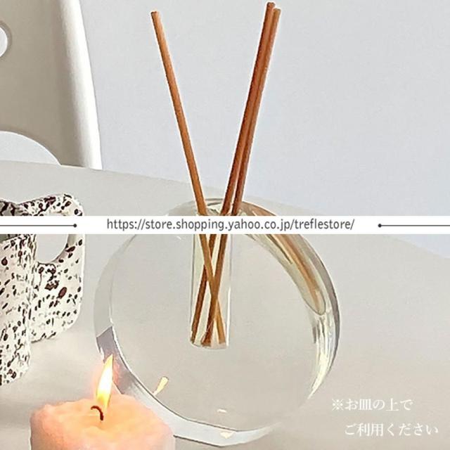 お香立て おしゃれ 水晶 ガラス シンプル ユニーク インテリア 置き物 北欧 韓国スタイル かわいい 可愛い 香立て アロマスティックの通販は