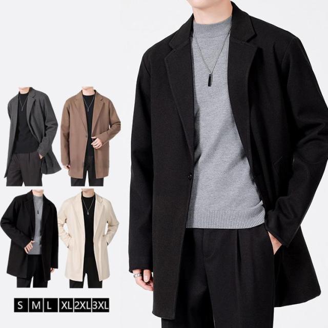 テーラードジャケット メンズ ジャケット カジュアルジャケット 紳士服 ブレザー ビジネスジャケット フォーマル 秋冬の通販は 5,384円