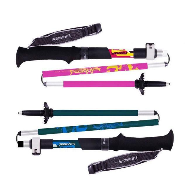 トレッキングポール 登山ステッキ ストック 軽量 超コンパクト 折り畳み 高強度 登山用杖 超軽量 ウォーキングポール 登山杖の通販は 6,899円