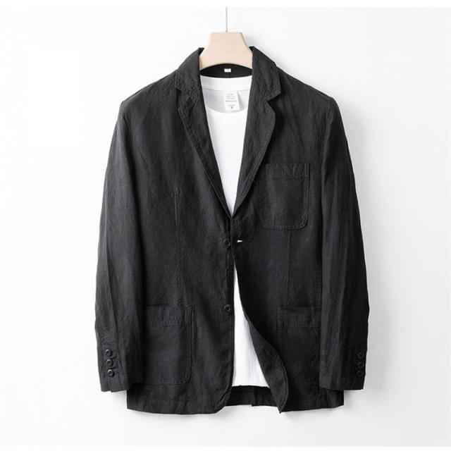 春新作 テーラードジャケット メンズ アウター サマージャケット 綿麻素材 リネン 清涼 無地 ストレッチ 春 春服 夏 夏服 春新作 テーラードジャケット メンズ アウター サマージャケット 綿麻