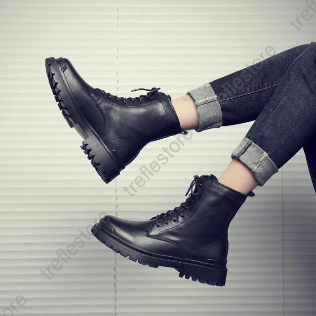 ポイント10倍！】本革 ショートブーツ ワークブーツ メンズ バイク用