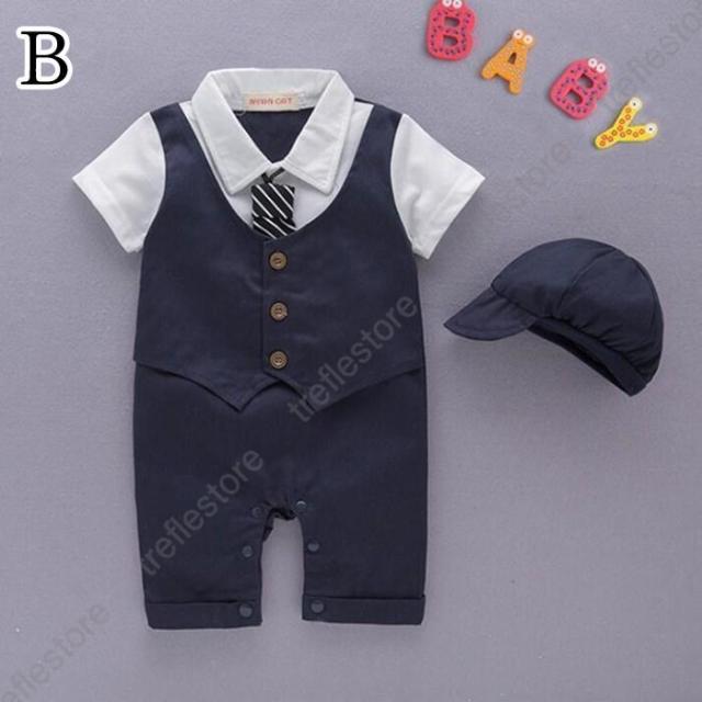 【ポイント5倍！】フォーマルスーツ ベビー服 男の子 ロンパース 子供スーツセット フォーマルロンパースキッズ ベビー