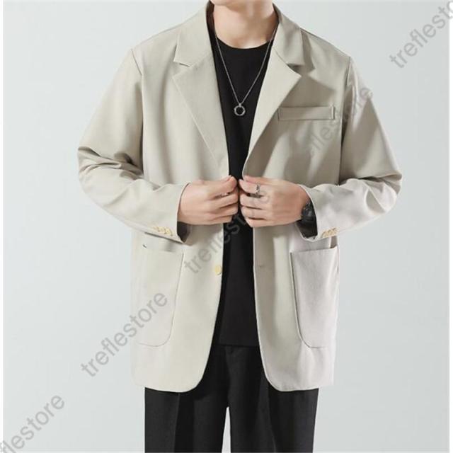 【ポイント5倍！】テーラードジャケット メンズ ビジネス ビジネスコート 長袖 無地 スーツ アウター 紳士用 春秋 スリム カジュアル おしゃれ 通勤 オフィス