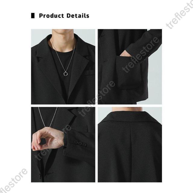 【ポイント5倍！】テーラードジャケット メンズ ビジネス ビジネスコート 長袖 無地 スーツ アウター 紳士用 春秋 スリム カジュアル おしゃれ 通勤 オフィス