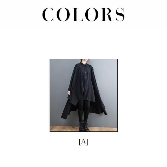 ポイント10倍！】ワンピース レディース ロング丈 シャツワンピ