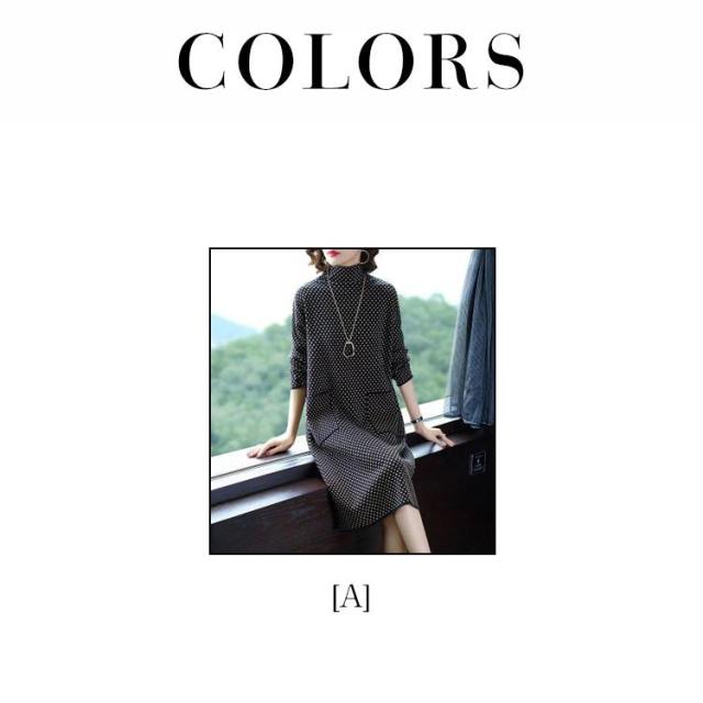 【ポイント10倍！】ニット ワンピース レディース 40代 50代 30代 60代 秋 冬 きれいめ 上品 Mサイズ セーター 体型カバー 女性 ロング ワンピース 秋冬物 体型カバー 長袖