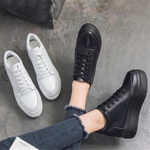 10cm身長UP！スニーカー ハイカット 厚底スニーカー レディース インヒール 厚底 おしゃれ かわいい 軽量 白 黒