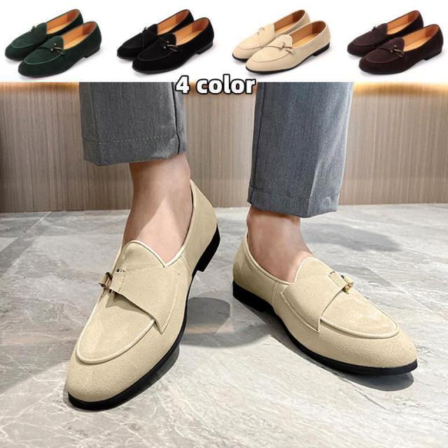 ローファー ビジネスシューズ メンズ スリッポン スエード調 ドライビング 革 カジュアル おしゃれ ウォーキング コンフォート 大きいサイズ 軽量 ローカット