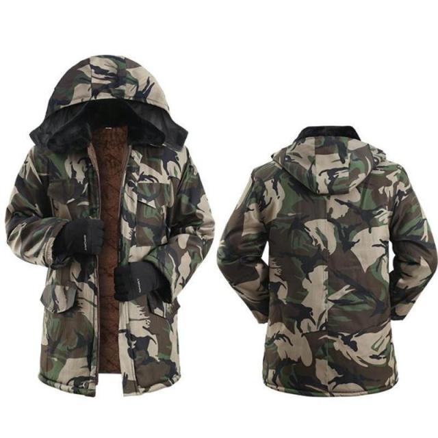 ミリタリー モッズ メンズ 迷彩 ポアコート 中綿コート お釣り フード付き ブルゾン ロング カモ柄 裏ボア アウター アウトドア 防寒の通販は