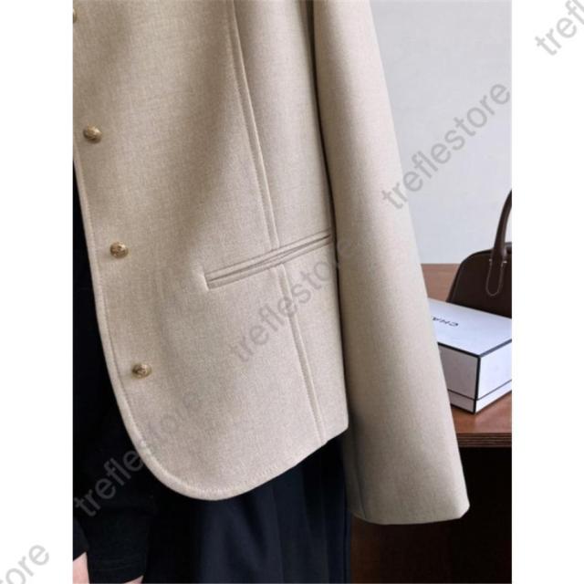 スーツジャケット テーラード レディース フォーマル ツイード スーツ カーディガン 春 秋 オフィス 通勤 OL 卒業式 卒園式 入園式 30代 40代 50代の通販は