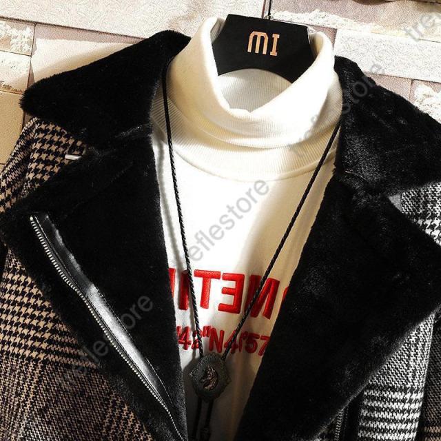 ポイント10倍！】ロング丈 ムートンコート メンズ ムートンジャケット