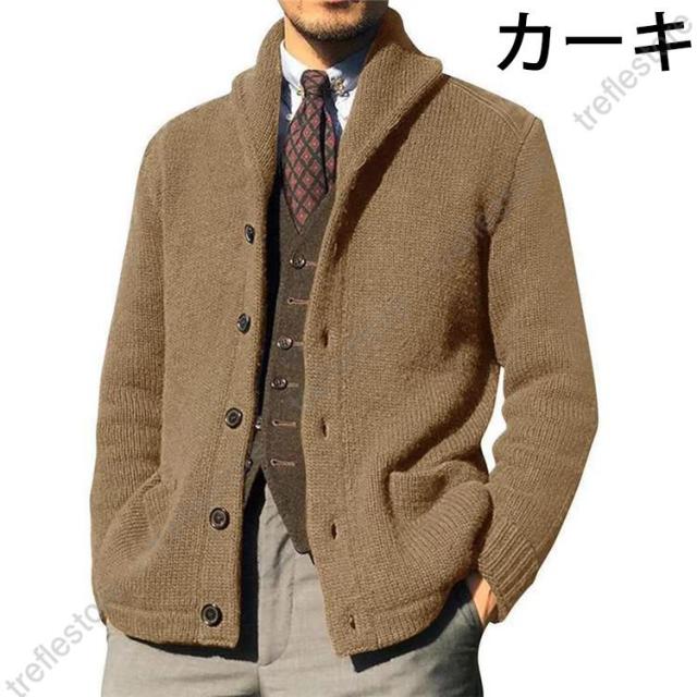 ニット セーター メンズ 長袖 秋 冬 春 リブ プルオーバー 暖かい 秋冬おしゃれ 防寒 寒さ対策 ゆったり カジュアル 敬老の日 プレゼント トップスの通販は