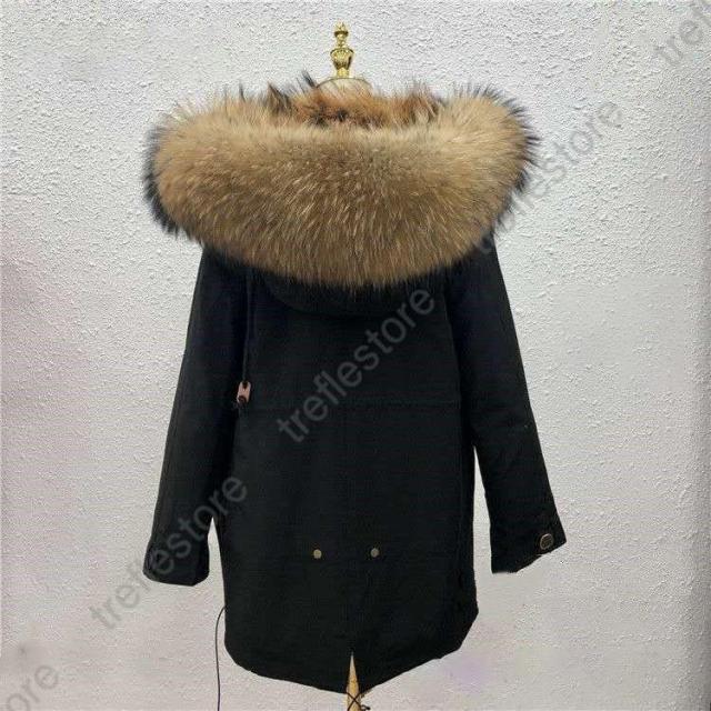 ポイント10倍！】レディース モッズコート 裏起毛 毛皮コート