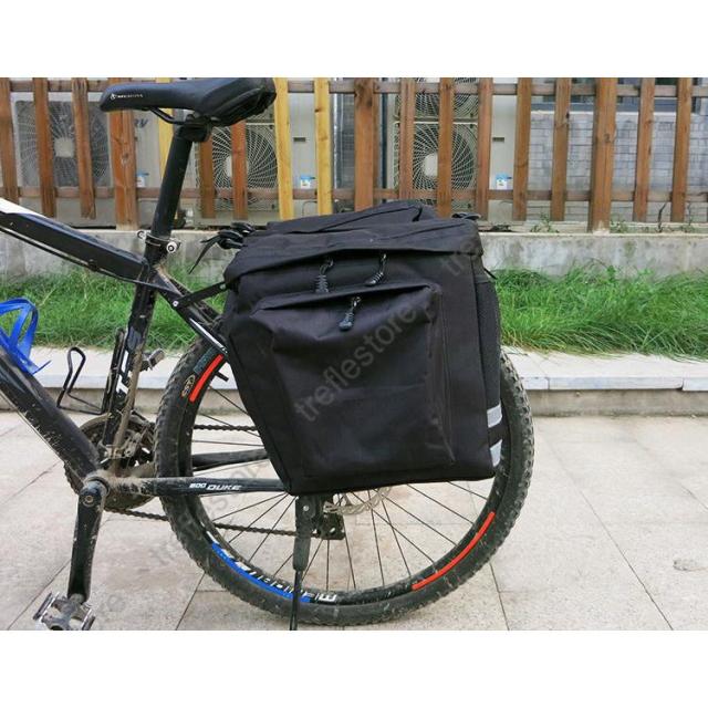 ポイント10倍！】自転車用 サイクルバッグ 大容量 サイクルパニア