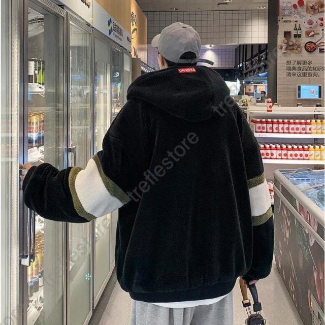 ポイント10倍！】ムートンコートボアメンズ秋冬厚手ふわふわもこもこ