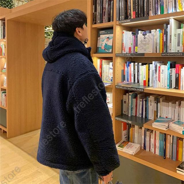 ポイント10倍！】ボアコート メンズ ムート風ンコート ボア フェイク