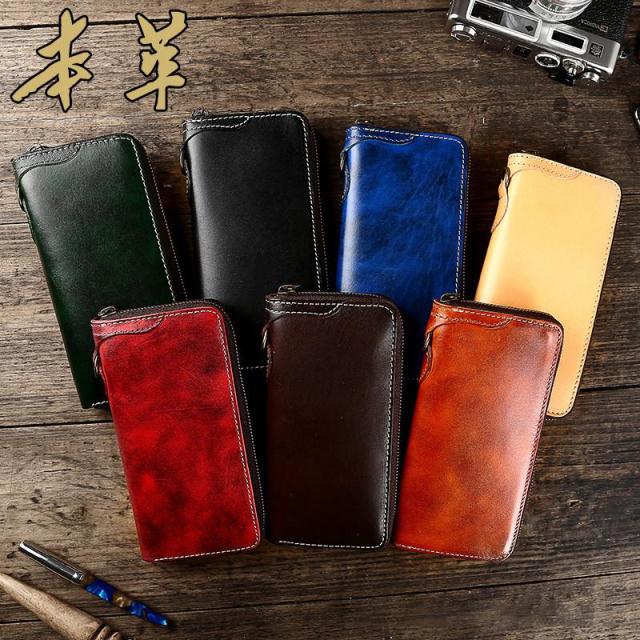 長財布 レディース 本革 革 大容量 使いやすい レディース 軽量 プレゼント 男性 女性 財布レザー ギフト 新品 ラウンドファスナー