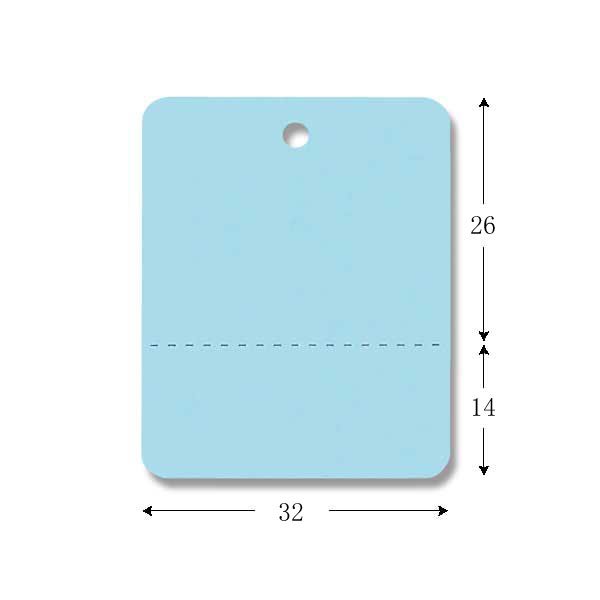 提げ札　ミシン目入り No527 ソラ（糸なし） 10箱の通販は 7,422円