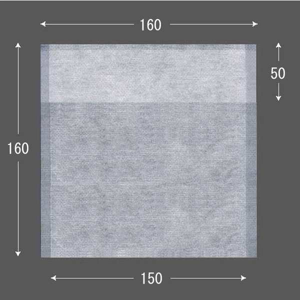 【直送／代引不可】不織布袋　クロスパック（E)16-16折返し 3000枚