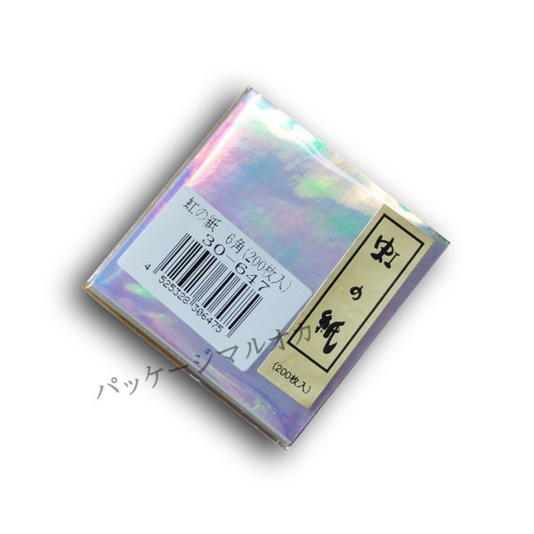 虹の紙 オーロラシート 6cm角 M30-647 4000枚の通販は 6,620円