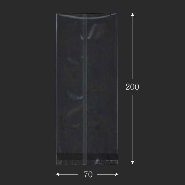 【直送／代引不可】合掌平袋 GT No.6 （70×200mm） 透明・脱酸素剤対応 5600枚