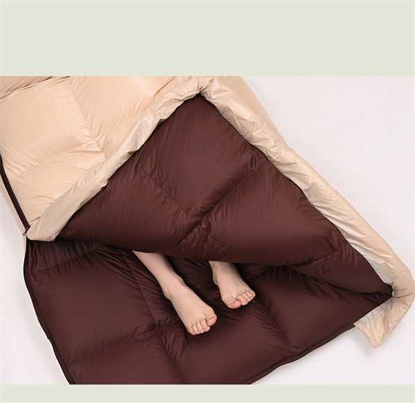 シュラフ ダウン 寝袋 冬用 シュラフ コンパクト キャンプ 羽毛 ダウン