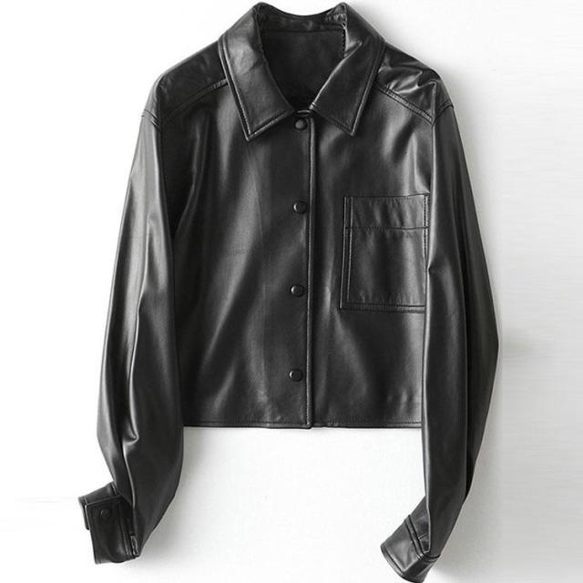 レディース革ジャン 本革　秋冬　レザージャケット ライダースジャケット  おしゃれ  バイクウェア シングル 女性用　上品　防寒防風