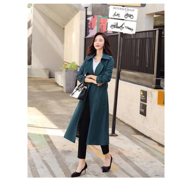 ポイント超超祭 アウター レディース 秋 ブルゾン トレンチコート