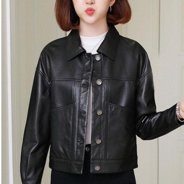 レディース革ジャン 本革　秋冬　レザージャケット ライダースジャケット おしゃれ  バイクウェア シングル 女性用　上品　防寒防風