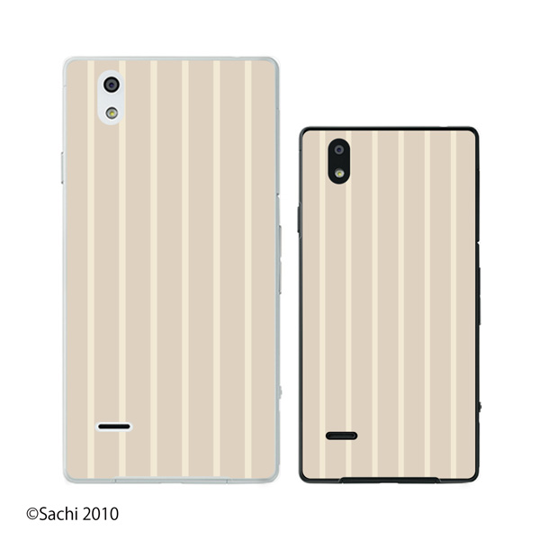 Docomo Mono Mo 01j スマホ ケース ハード カバー ストライプ ベージュ スマホケース スマホカバーの通販はau Pay マーケット 株式会社kouken