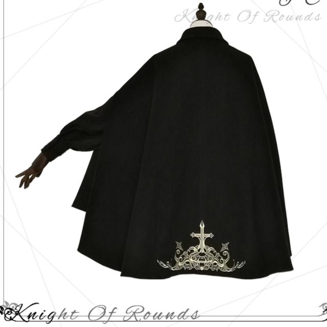 皇子系ロリィタ 王子系 少年装 マント コート 刺繍 ユニセックス