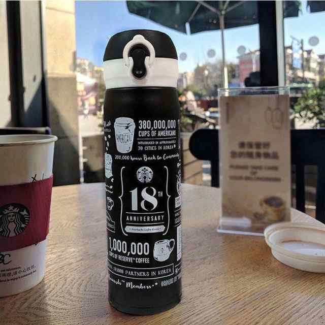 STARBUCKS スターバックス 水筒 ステンレスボトル 500ML 保温 保冷性