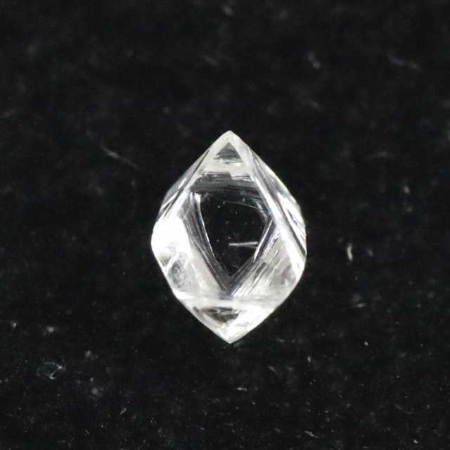 天然 ダイヤモンド ソーヤブル結晶 八面体 トライゴン  0.093ct 【榎本通商14500】の通販は