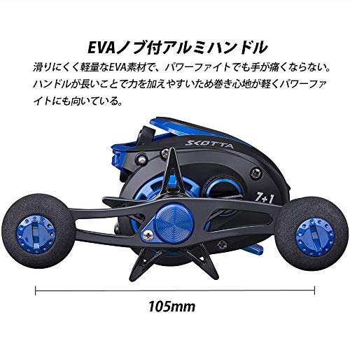 リール 穴釣り ベイトリール 右巻き 船釣り 軽量化 自重210g マグネットブレーキ 右の通販はau Pay マーケット Elxia Store