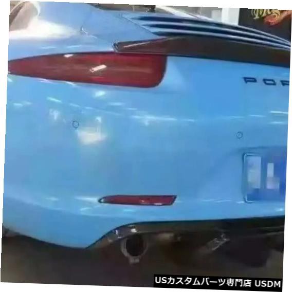 ポルシェカレラ911 991 12 13 14 15車の装飾テールウィングvrtスタイルブラックカーボンファイバーリアウィングスポイラー の通販はau Pay マーケット 海外輸入 ｓｓショップ