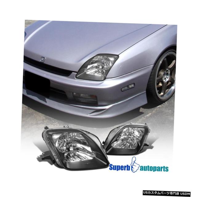 1997 01ホンダプレリュードブラックヘッドライトヘッドランプ交換l H の通販はau Pay マーケット 海外輸入 ｓｓショップ