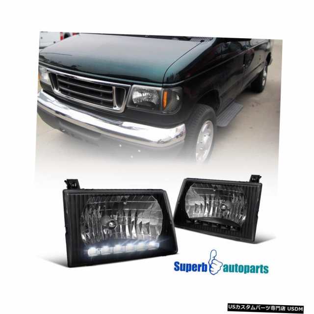 1992-2006フォードE150 / 250/350/450エコノラインバンSMD LED DRL