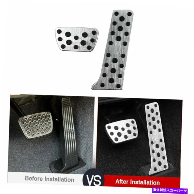 Foot Pedal 1Pairフットペダルカバー非スリップガスブレーキパッド付属品トヨタRAV4 2019 1Pair Foot Pedal
