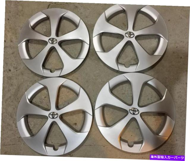 Wheel Covers Set of 4 4 61167 NEW 2011 12 13 14 2015トヨタプリウス15" ホイールキャップ