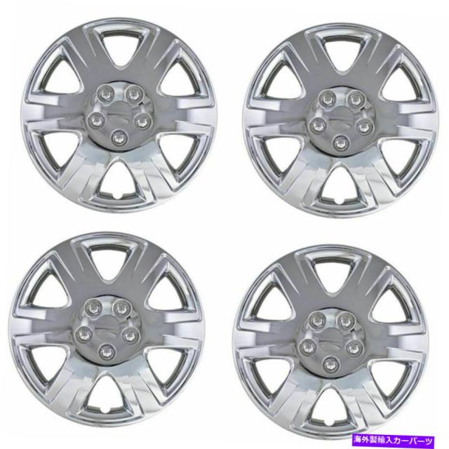 Wheel Covers Set of 4 20032013トヨタカローラ用4 15" クロームホイールキャップホイールカバーの真新しい