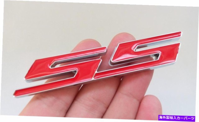 Side Fender Grille 新しい赤「SS」サイドフェンダー、トランクエンブレムバッジステッカーのためにシボレーインパラコバルトカ ｜au  PAY マーケット